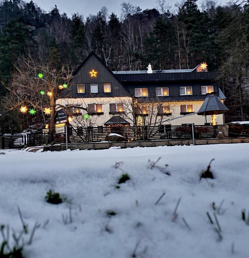 Pension Am Nationalpark Hotel Stadt Wehlen Exterior photo